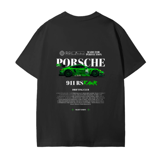 RAW PORSCH Cotton T-Shirt