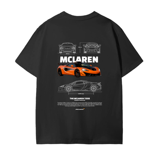 ORANGE LAREN Cotton T-Shirt