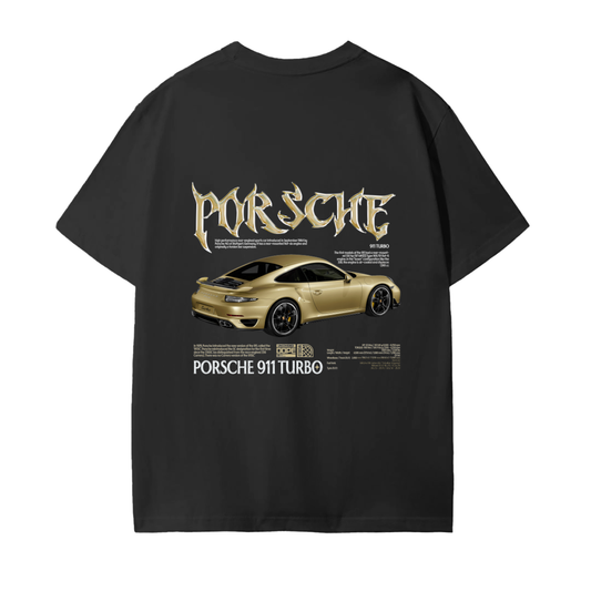 GOLD PORSCH Cotton T-Shirt