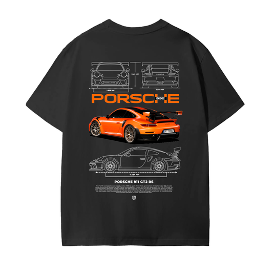 PORSCHE 992 Cotton T-Shirt