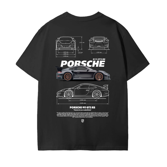 GRAY PORS Cotton T-Shirt