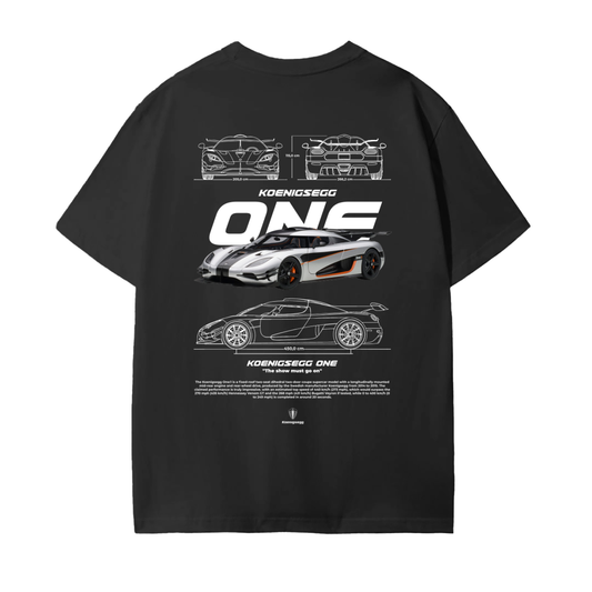 KOENIGSEGG ONE W Cotton T-Shirt