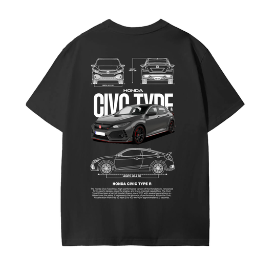 CIVIC TYPE R Cotton T-Shirt