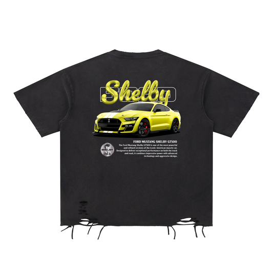 YELLOW SHELBY T-SHIRT