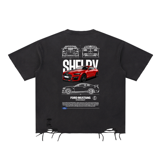 RED SHELBY T-SHIRT
