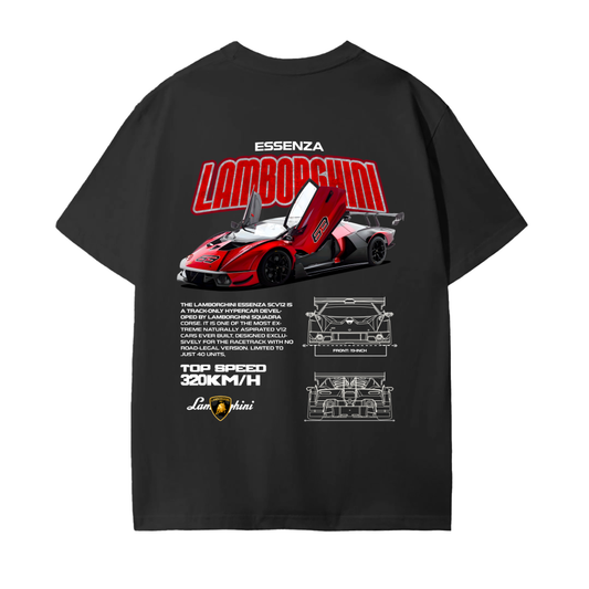 RED LAMBO Cotton T-Shirt