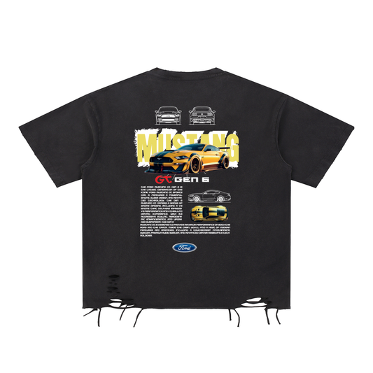 YELLOW SHELBY T-SHIRT