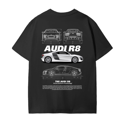 WHITE AUDI R8 T-Shirt