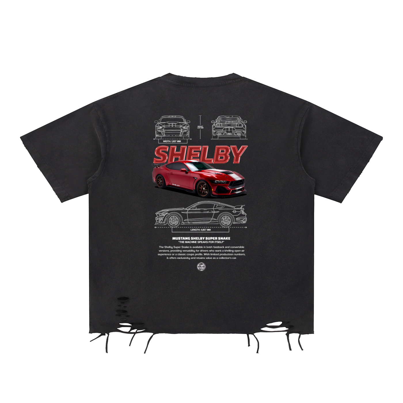 RED SHELBY S650 T-SHIRT